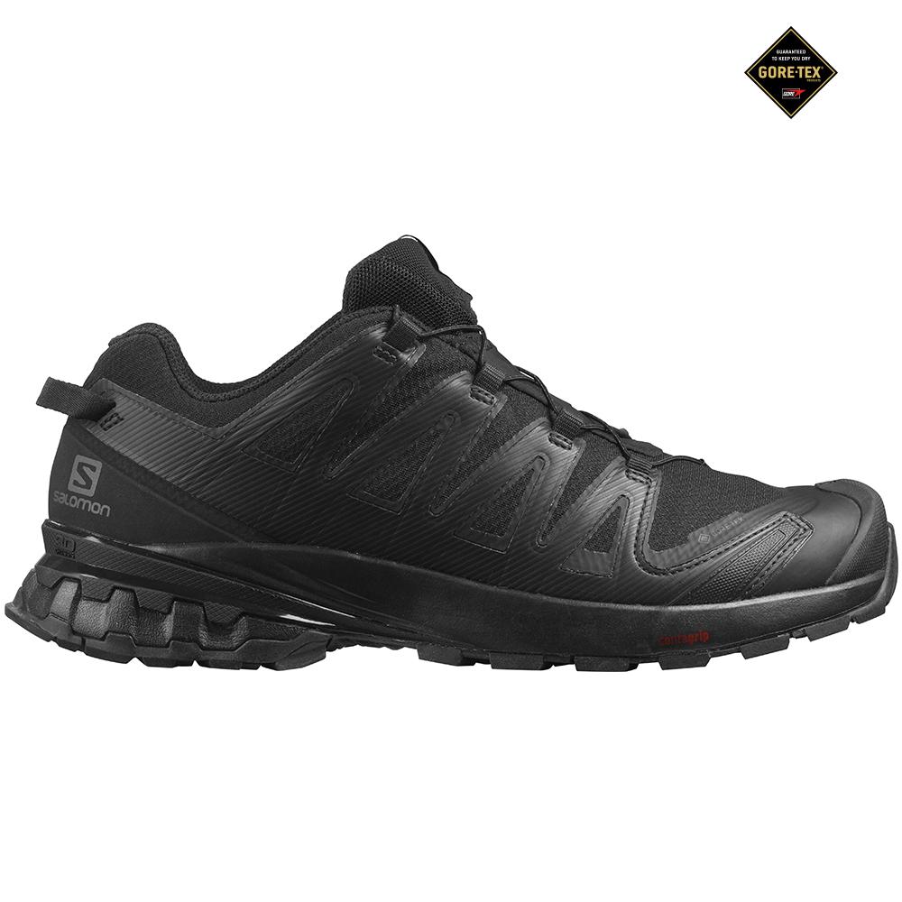 Zapatillas Trail Running Salomon Hombre Negras - Salomon Argentina XA PRO 3D V8 GORE-TEX,024815-UPL